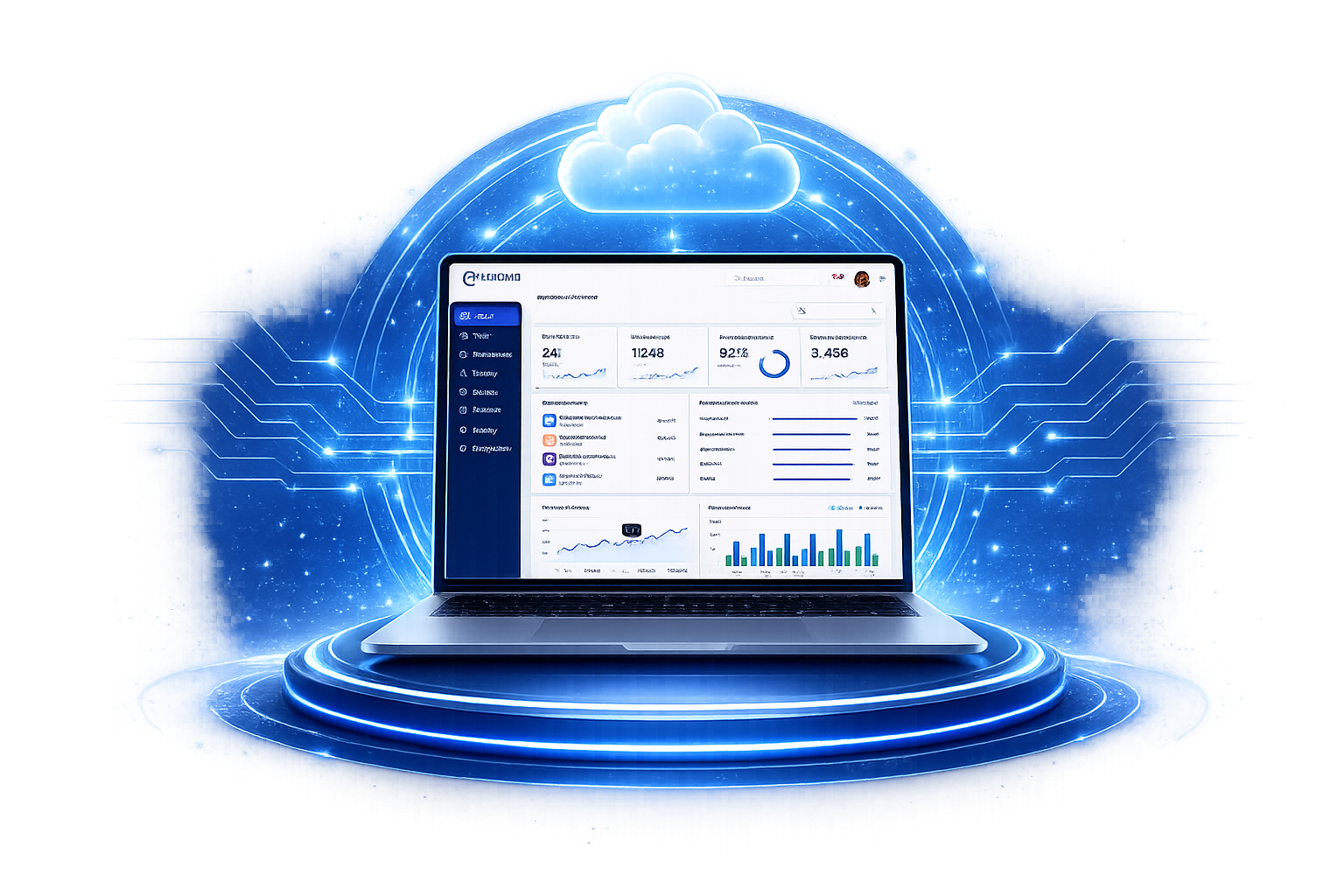 Plataforma de capacitación E-learning con analítica