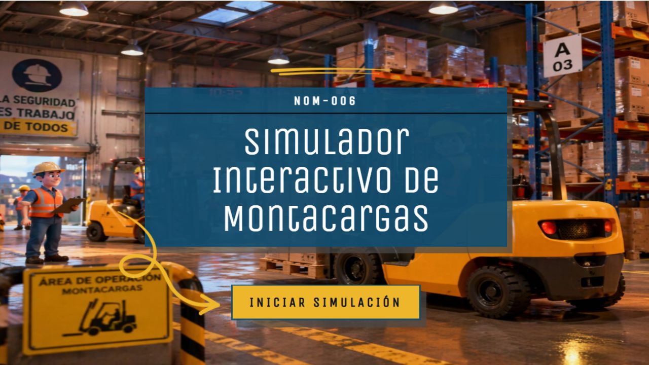 Miniatura de Operación Segura de Montacargas